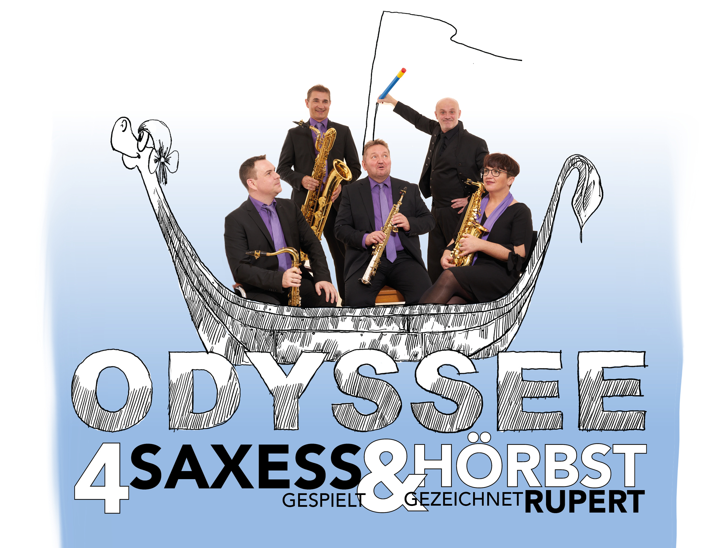 4saxess und Rupert Hörbst