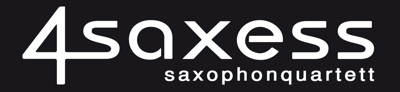 4saxess Logo weiss hintergrund s
